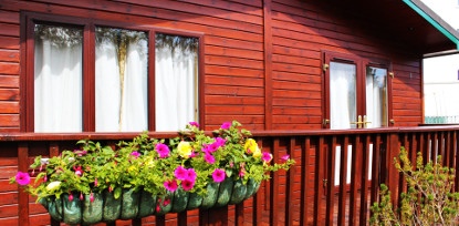 Riverside Log Cabin 8 Berth Galgorm Spa Golf Resort